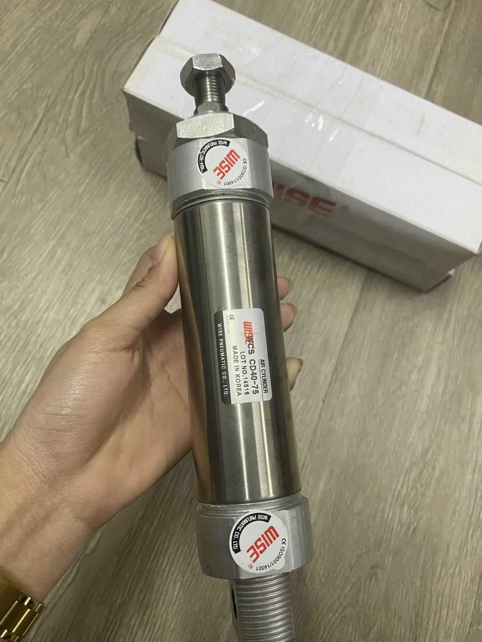 Xi Lanh Khí Nén Tròn Wise Korea WCS CD50 Ø50mm